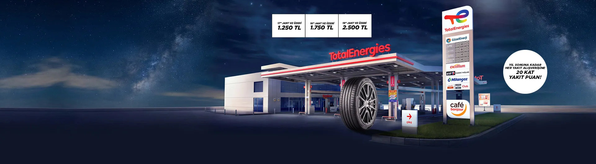 2.500 TL'YE VARAN  YAKIT PUAN HEDİYE!