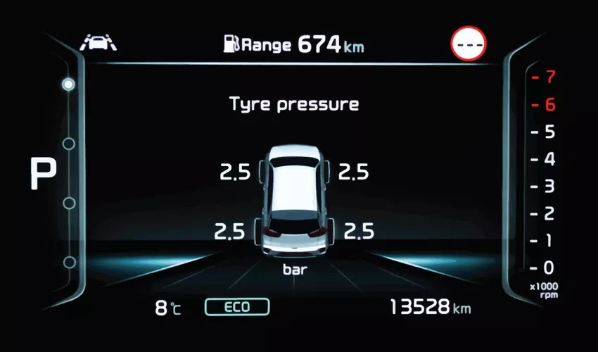 TPMS (Lastik Basınç İzleme Sistemi) ve Lastik Basınç Uyarısının Anlamı Nedir?